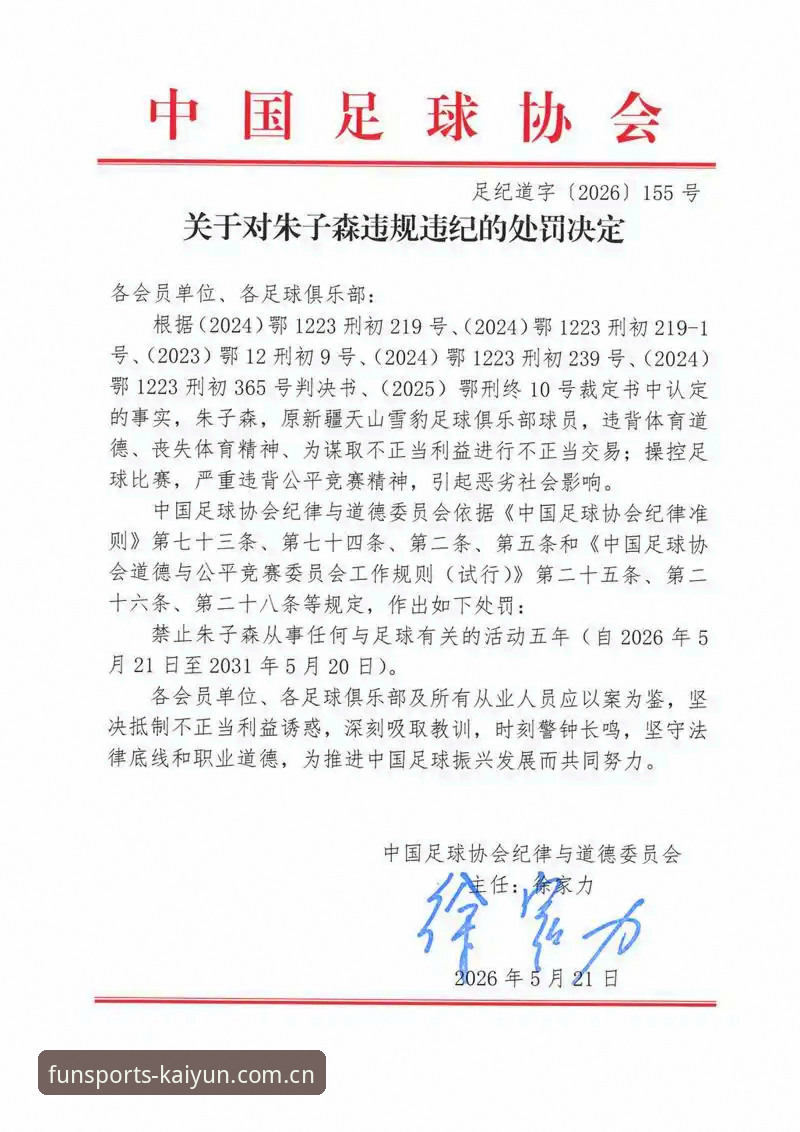 足协第三批禁足名单完整解读指南：从行贿到操控比赛的行业乱象